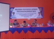 Pelatihan Penyusunan Pelaporan Pertanggungjawaban Desa.